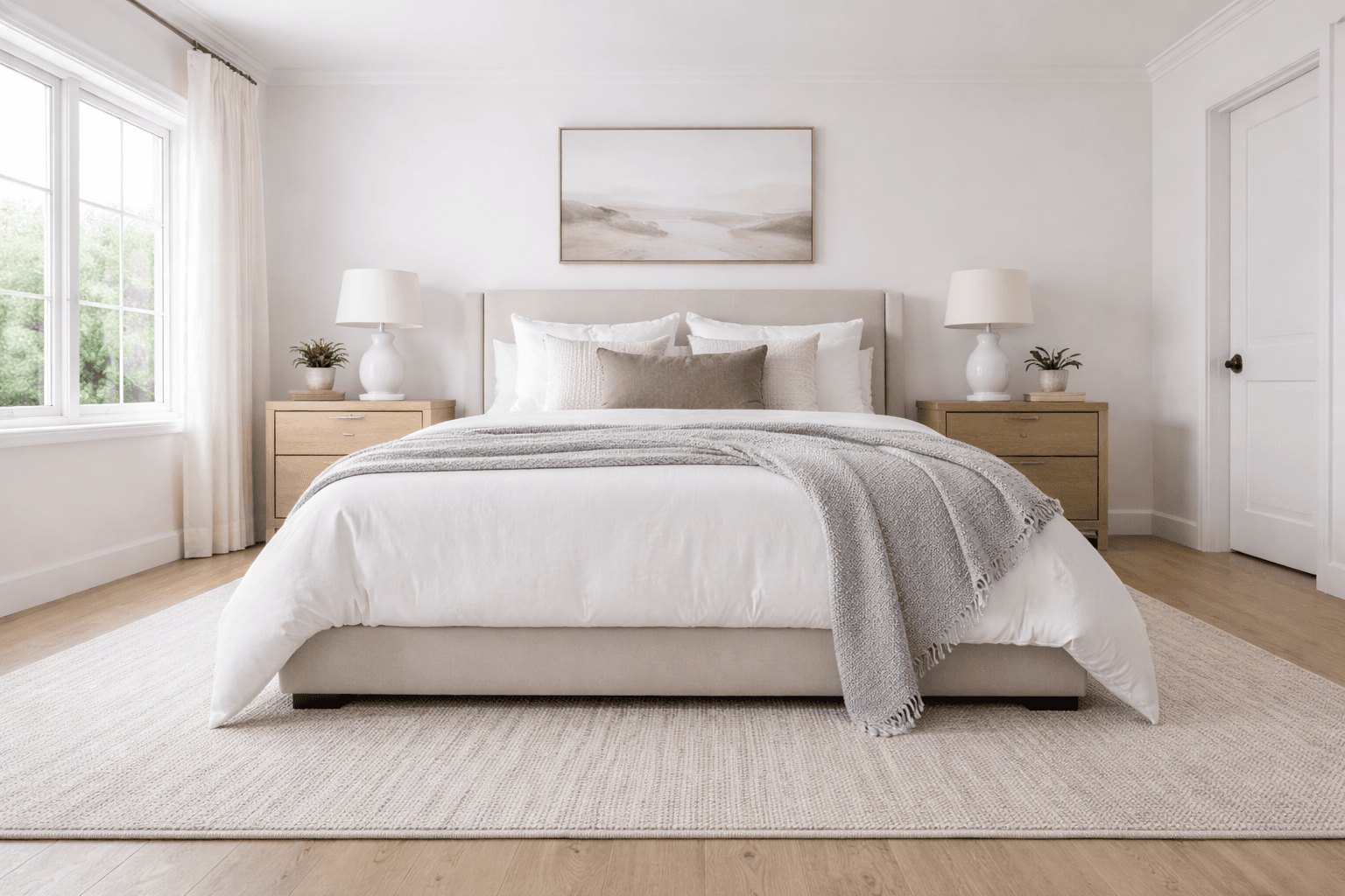 Pest control technician reviewing bed bug treatment results after service